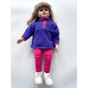 Vintage My Twinn Denver Era Poseable Doll Brown Hair Gray Eyes